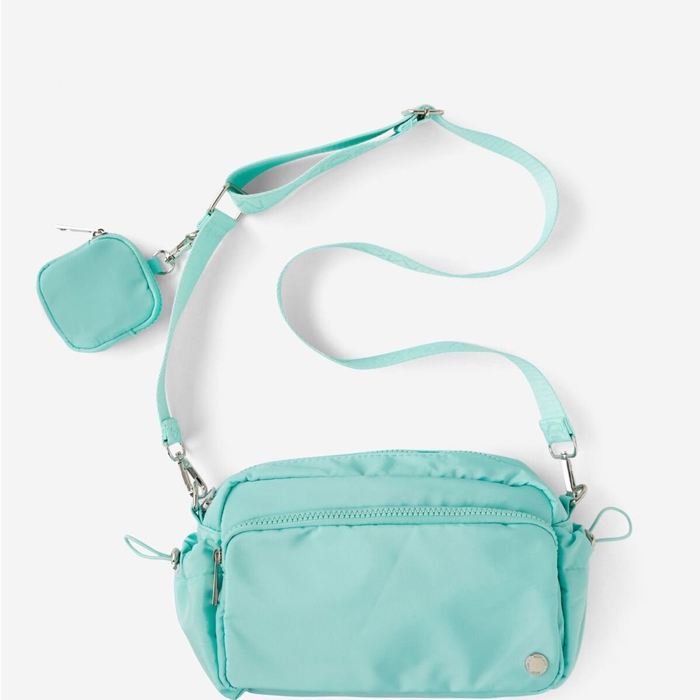 NEW Cotton On Body Stylish Sport Purse Ice Green Crossbody Bag